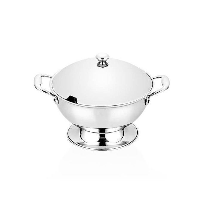 Soupiere en inox 18/10 18x9cm