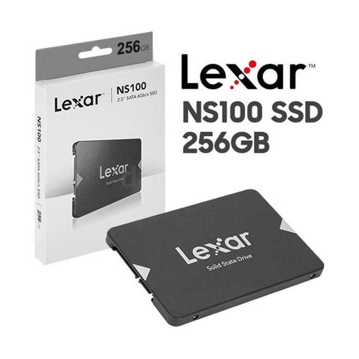LEXAR NS100 256GB 2.5” (6GB/S) SATA III SSD