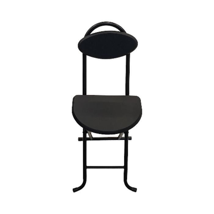 TABOURET PLIABLE AVEC DOSSIER BOIS 35*33*74CM CMP "couleur aléatoire"