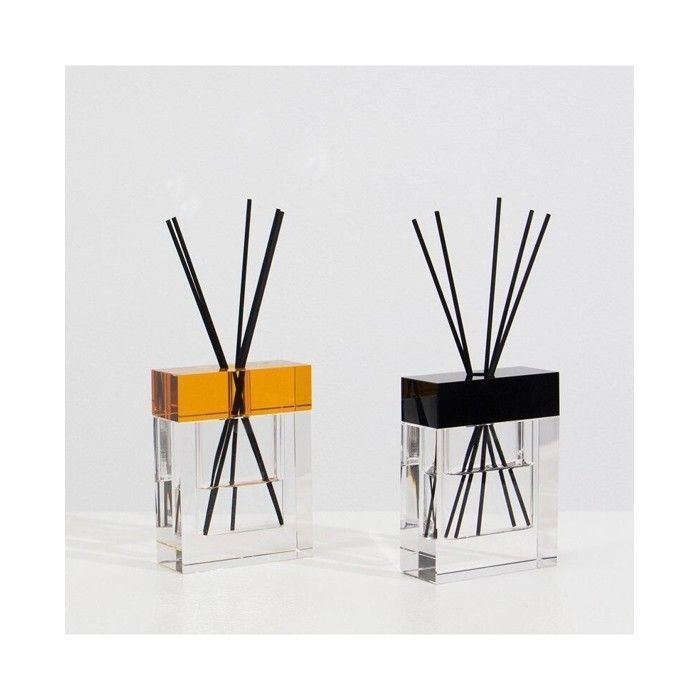 Diffuseur de Parfum - Acacia - Cristal doré - 14x10cm - Objets décoratifs - Mixte