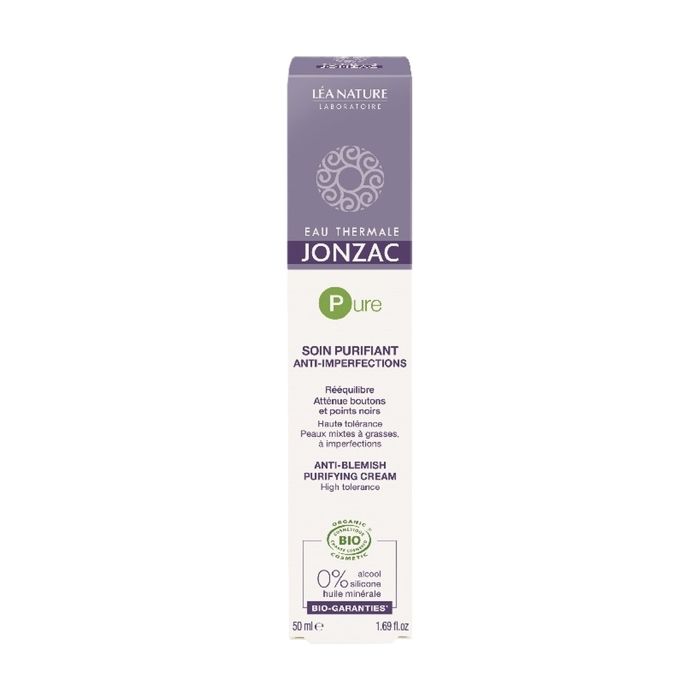 EAU THERMALE JONZAC - Crème Pure Purifiante Imperfections 50 ml de crème