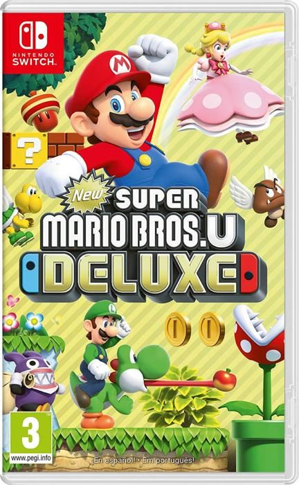 Jeu vidéo - NINTENDO - New Super Mario Bros. U Deluxe - 1-4 joueurs - Plateforme - Nintendo Switch