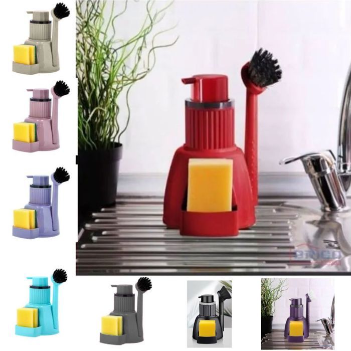 Set de nettoyage cuisine avec brosse, nettoyage cuisine (couleur aléatopire)