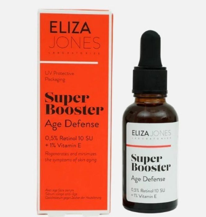 Eliza Jones Sérum Super Booster 0,5% Rétinol, 1% Vitamine E - 30ml
