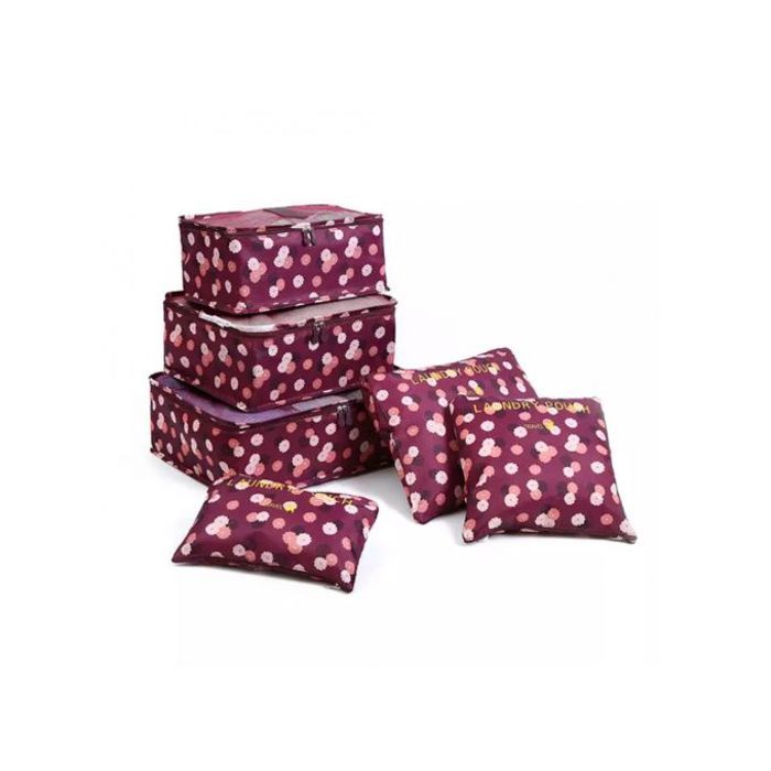 Ensemble Organiseur Tissu Oxford 6 pièces