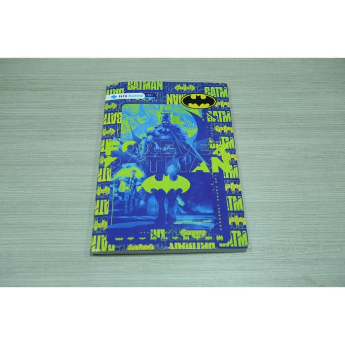 Cahier piqué 192 pages – 21x29,7cm, 60 g, quadrillage 10x10 - BLEU MARINE