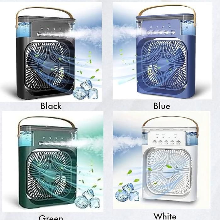 Refroidisseur d'air portable usb ventilateur de refroidissement et humidificateur (couleur aléatoire)