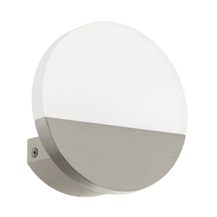 Applique murale - EGLO - METRASS 1 - LED intégrée - Aluminium nickel mat - 130x0x130mm
