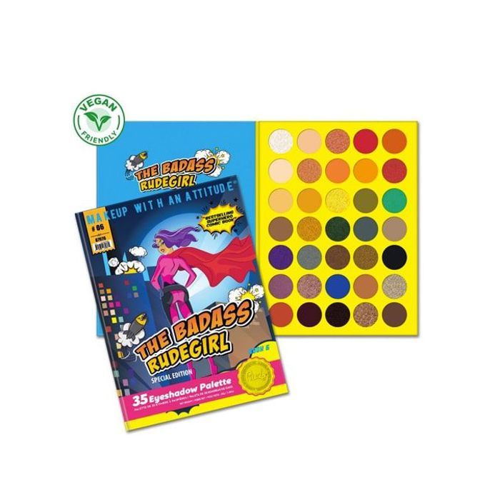 The Badass Rudegirl - 35 Eyeshadow Palette