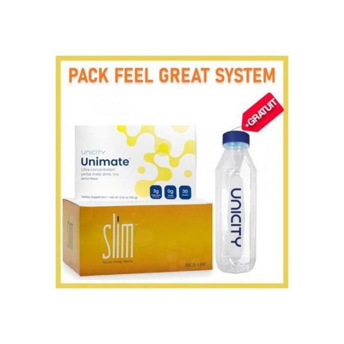 Pack Feel Great Menthe Citronnée + Bouteille Offerte