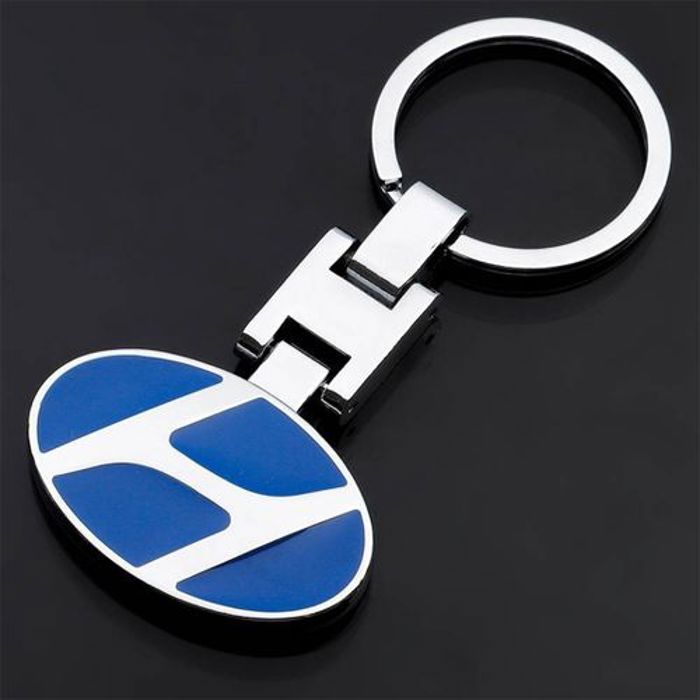 Porte-clés - GENERIC - Hyundai - Métal inoxydable - Modèle élégant - Cadeau idéal