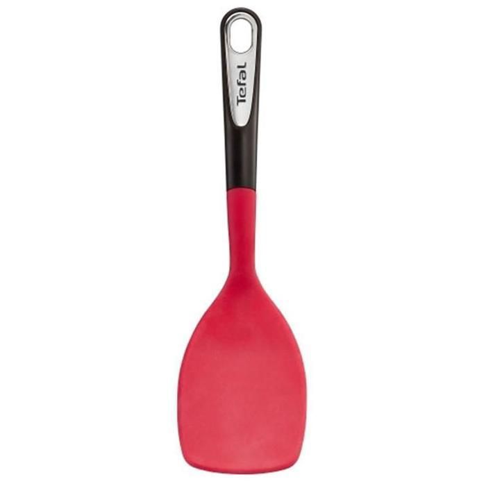 Spatule - Tefal - Ingenio Wood - Silicone - Rouge - Flexible