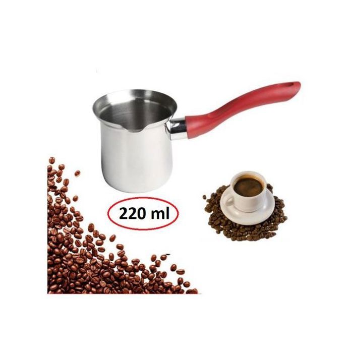 Pichet thermique inox 220 ml café et lait chaud