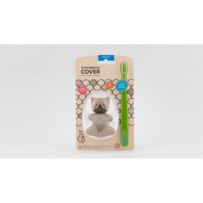COUVERCLE BROSSE A DENT COMBO - CHAT