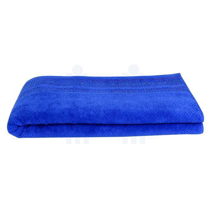 Serviette - F651 - Jacquard - 550 GSM - 70x140 cm - Bleue