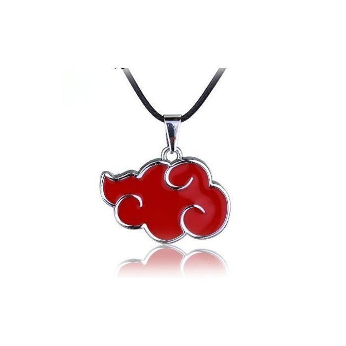 Collier akatsuki naruto kunai anime bijoux manga otaku