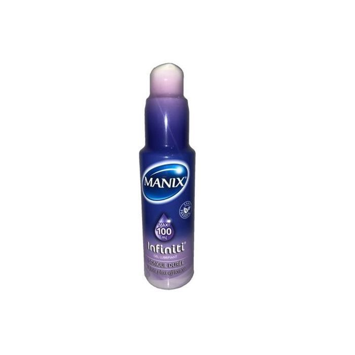 Gel lubrifiant - Manix - Infiniti Longue Durée - 100ml - Compatible avec préservatifs - Silicone