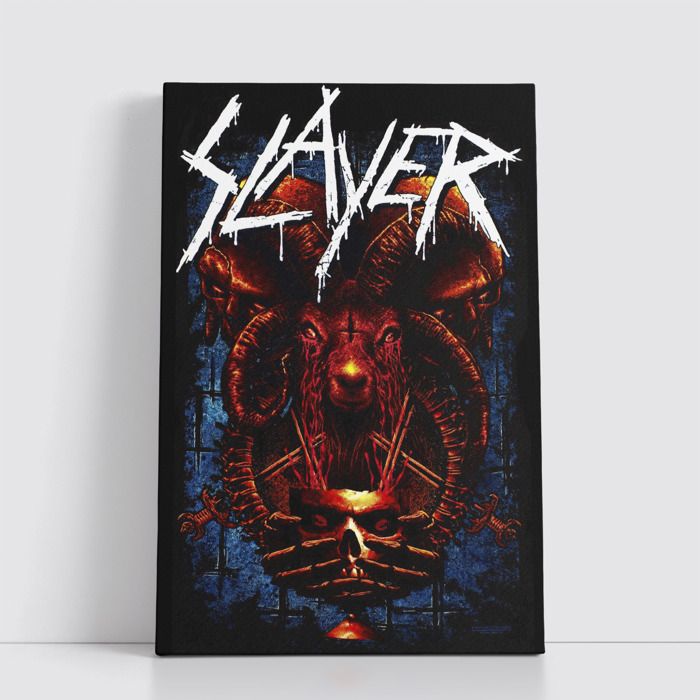 Tableau Rock sur Toile – Affiche Murale 25x40 cm Groupes de Rock Légendaires et Modernes 443