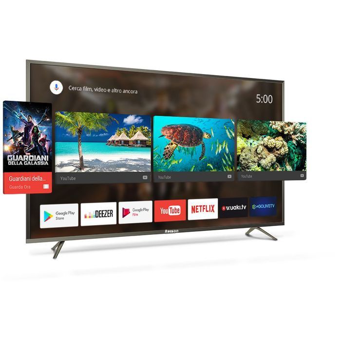 Smart TV 43" - Recson - Android 14 - FHD - Récepteur et TNT