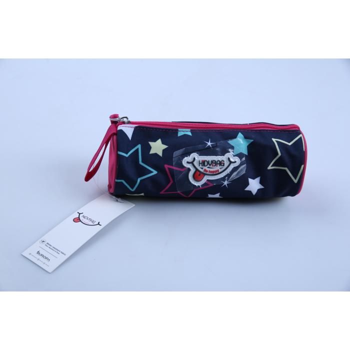 Trousse - TEENPACK - Kids - Motif étoile bleu - Zippée - Synthétique