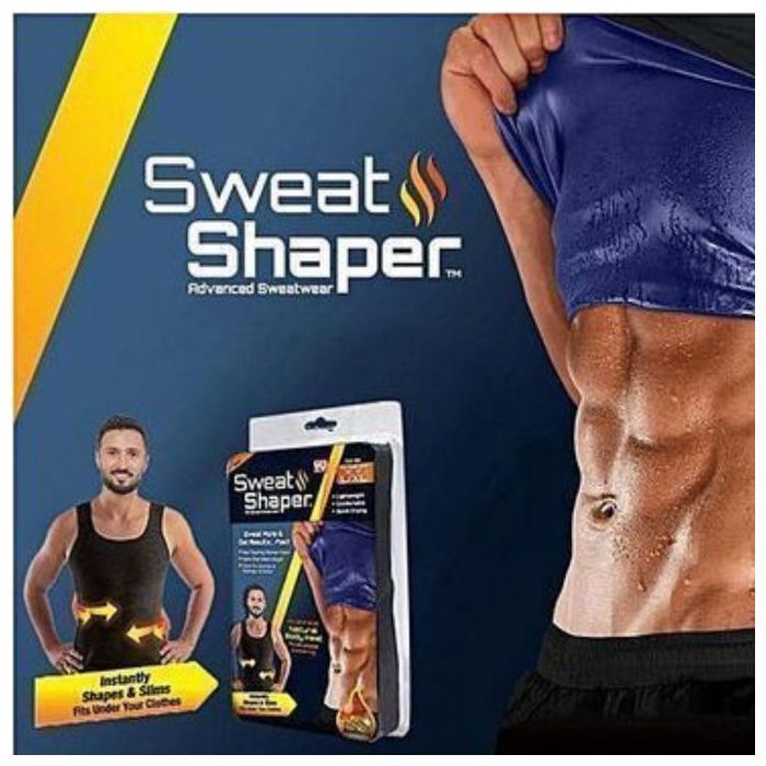 Chemise d'entraînement - GENERIC - Sweat Shapers - Tissu polymère - Taille L à XL - Confortable et léger