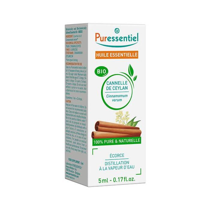Puressentiel Huile Essentielle Cannelle de Ceylan Bio 5ml