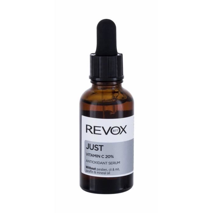 Sérum Visage - Revox - Juste Vitamine C 20% - Antioxydant - Collagène - Teint Unifié