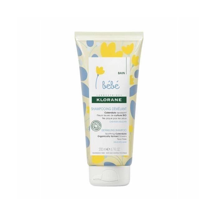 Klorane Bébé Calendula Shampooing Démêlant 200ml
