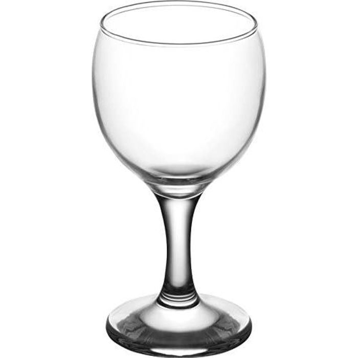 Lav ensemble de verres pour le jus tasses bistro // verre, 6 pcs - 170 ml