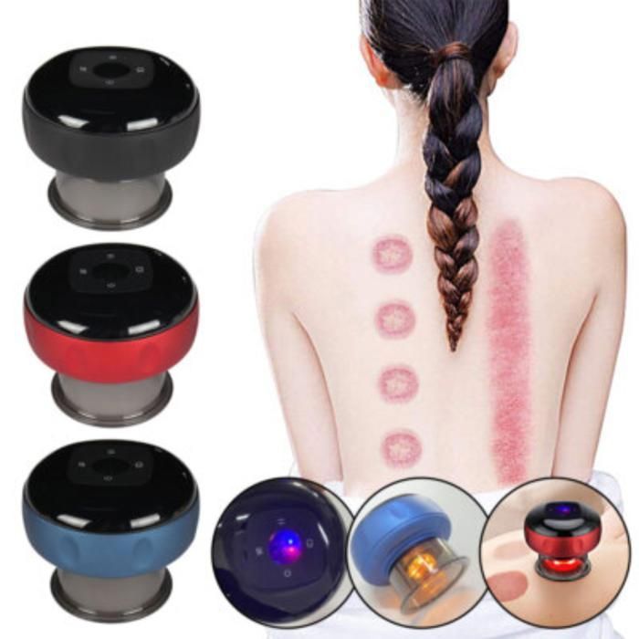 Masseur électrique topique pour ventouses cutanées, masseur pour la peau(Couleur aléatoire)