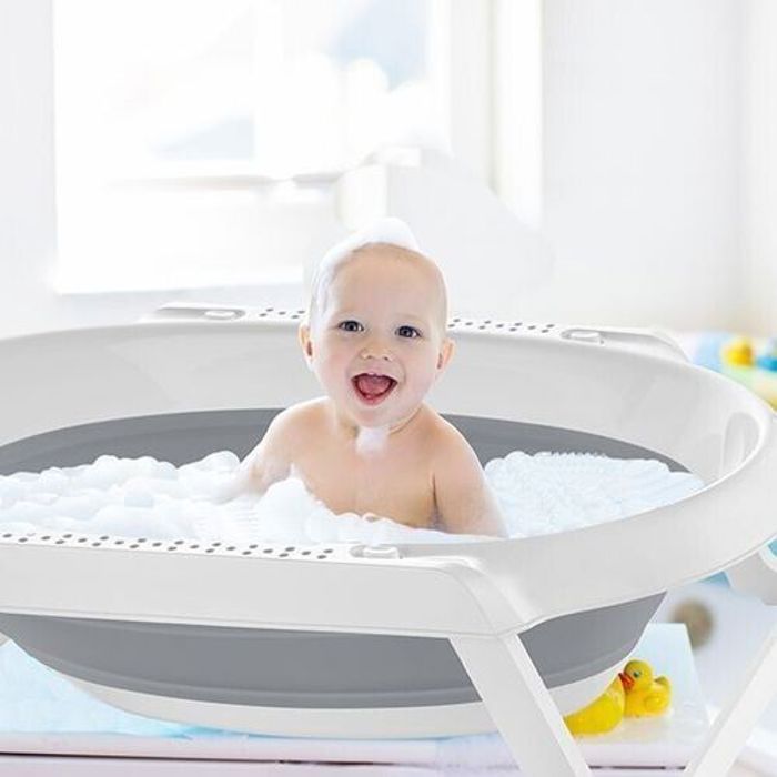 Baignoire Douche Pliable Multifonctionnel pour Bébés,