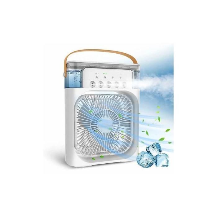 Ventilateur Portable - Mini - 3 en 1 - USB - Silencieux - 3 Vitesses