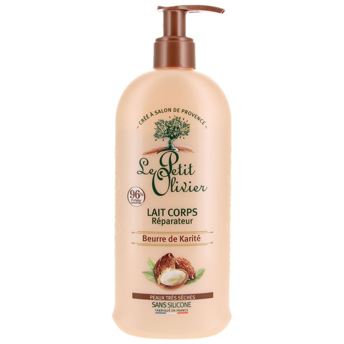 Lotion pour le corps - Le Petit Olivier - Beurre de Karité Réparateur - 250ml - Sans parabène
