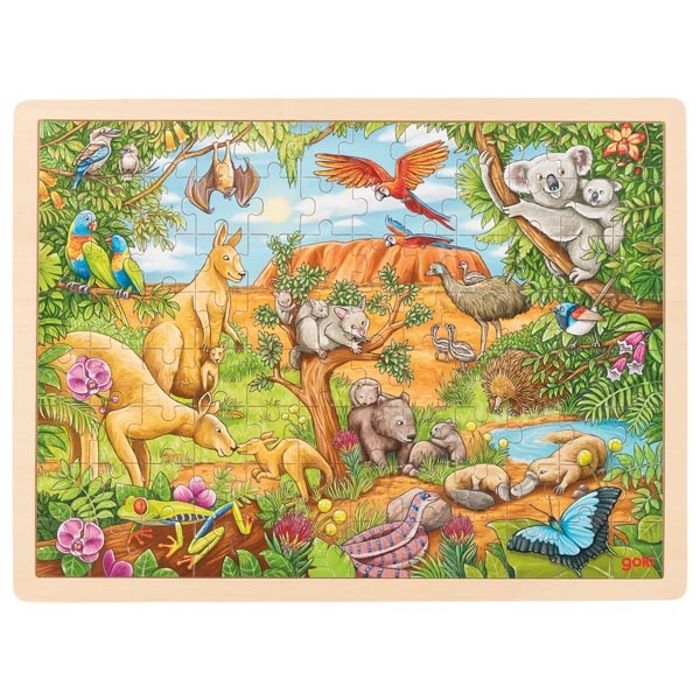 Goki - Puzzle Animaux d'Australie - GOLLNEST & KIESEL
