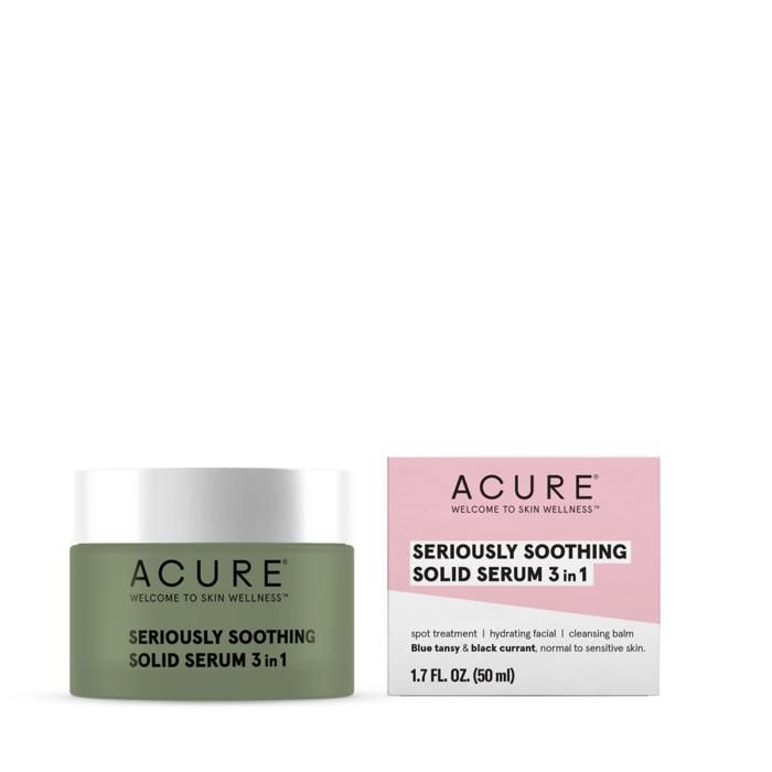 Seriously Soothing Blue Tansy Solid Serum 3 in 1