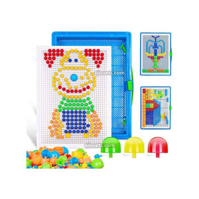 Mosaïque créative en plastique 280+ pièces 3 tailles