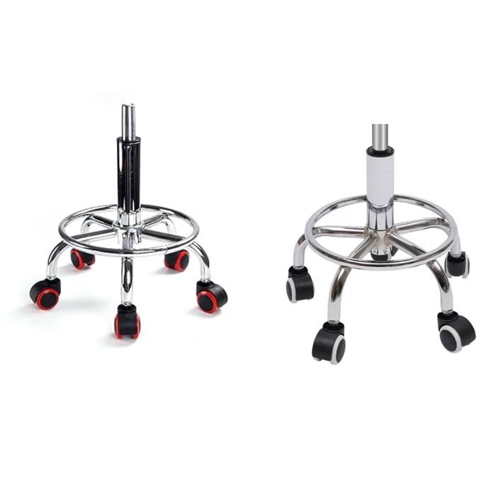 Roulettes en Caoutchouc Rouge 50 mm avec Axe 11 mm – Idéales pour Sols Protégéshttps(Couleur aléatoire)