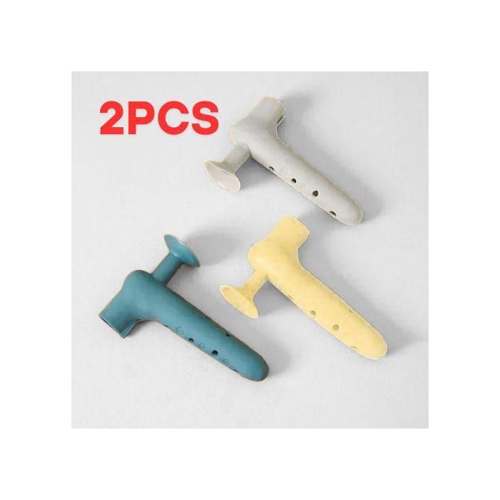 2 pièces poignées de porte en silicone + tapis anti-collision à ventouse – Protection murale pour bébés et enfants