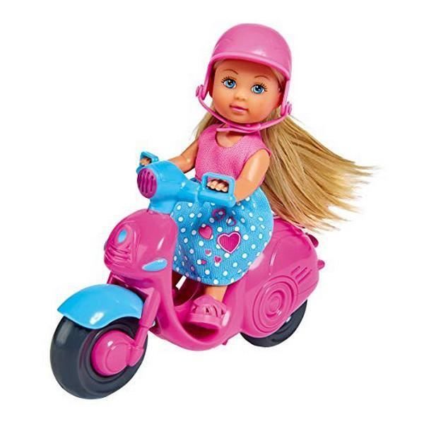 Scooter - Simba - Evi Love - Rose - 12 cm - Idéal pour les enfants