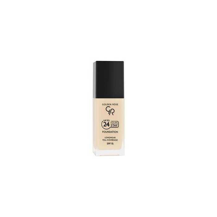 Fond de teint - GOLDEN ROSE - Stay to 24 Hours - Teinte N 01 - Couvrance totale - Fini demi-mat