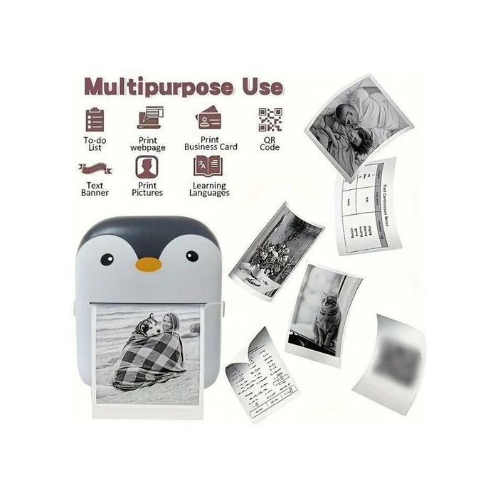 Mini Imprimante Portable – Pratique et Trop Mignonne