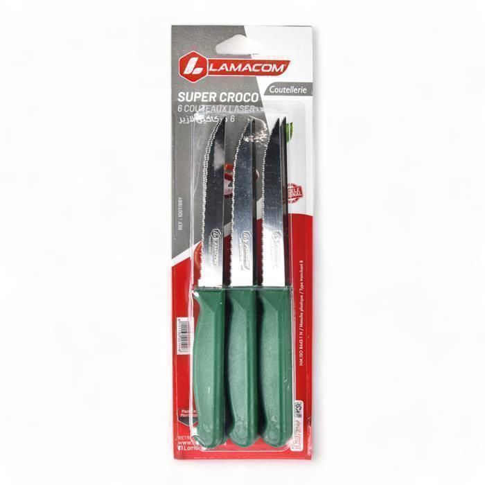 6 Couteaux Pm Super Hadda - Couleur aléatoire