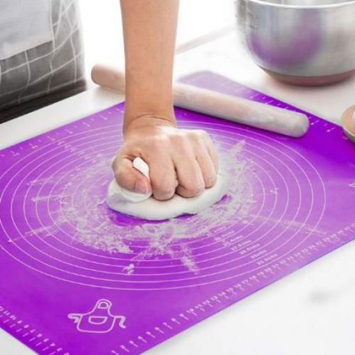 Tapis de cuisson en silicone avec Guide de Mesure, Tapis de de pétrissage