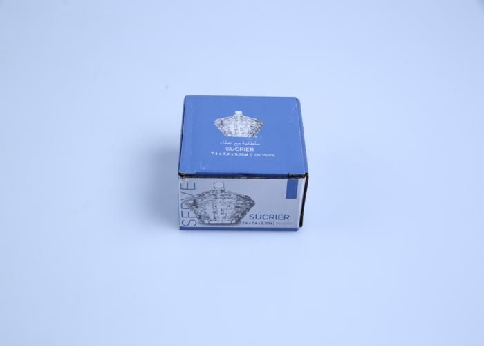 Bonbonnière en Verre Carrée TG048-1