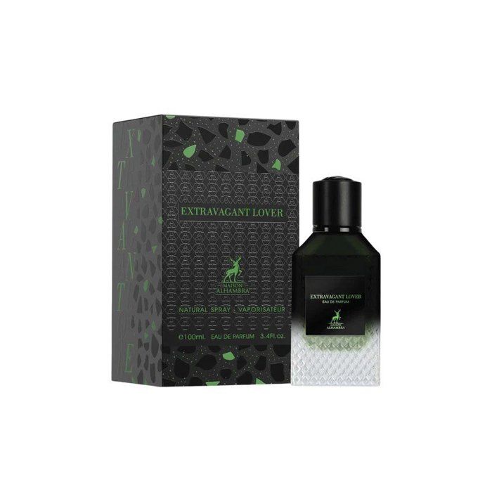 Parfum Homme - Maison Alhambra - Extravagant Lover - 100ml - Eau de Parfum - Notes fraîches et aromatiques