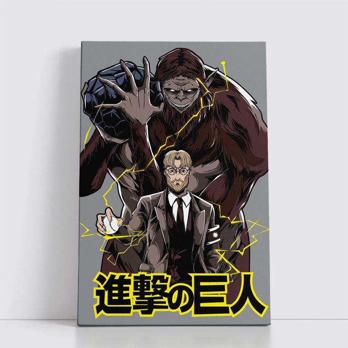 Tableau decoratif sur Toile 25x40 cm Anime attack on titan - one piece - Naruto - death note - Jujutsu Kaisen - Spy x Family 69