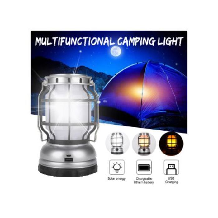 Lanterne LED étanche , éclairage d'extérieur, idéal pour le Camping, la randonnée ou la pêche