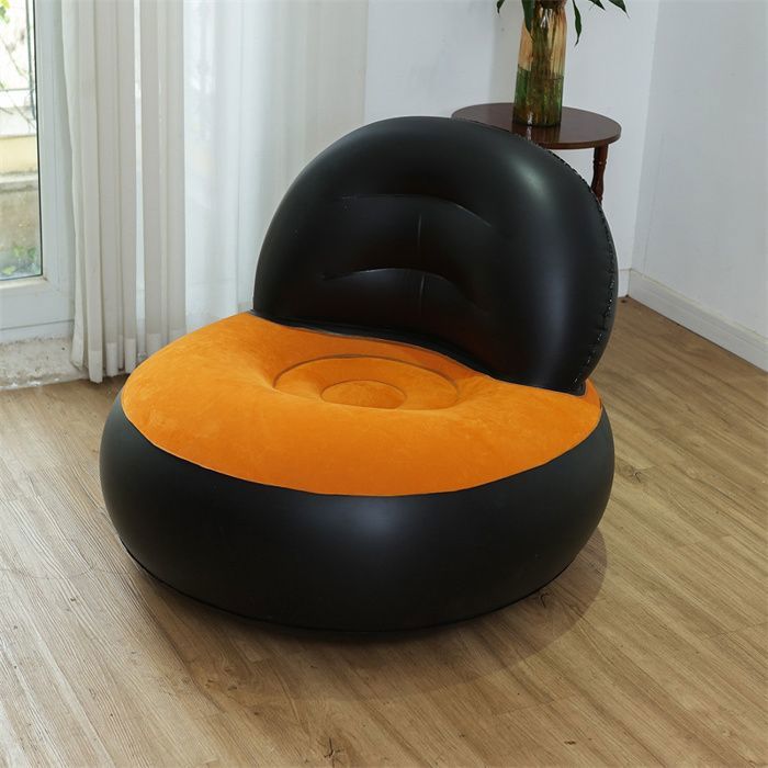 Fauteuil Gonflable en forme de L avec dossier pour la maison et les activités de plein air