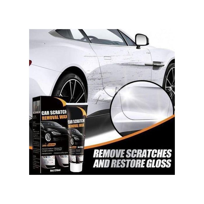 Cire pour Voitures, Efface Rayures Facilement, Polish Anti Carrosserie Profonde Efficace