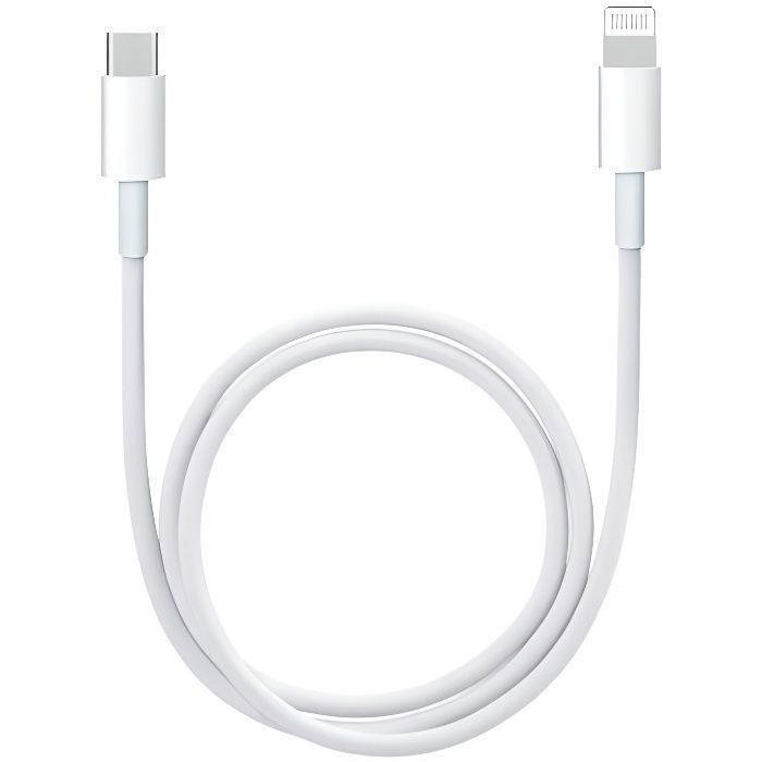 Cable USB-C Lightning pour iPhone 13 - 13 MINI - 13 PRO - 13 PRO MAX-12 -12 MINI - 12 PRO- 12 PRO MAX- 11 PRO-11 PRO MAX Phonillico®
